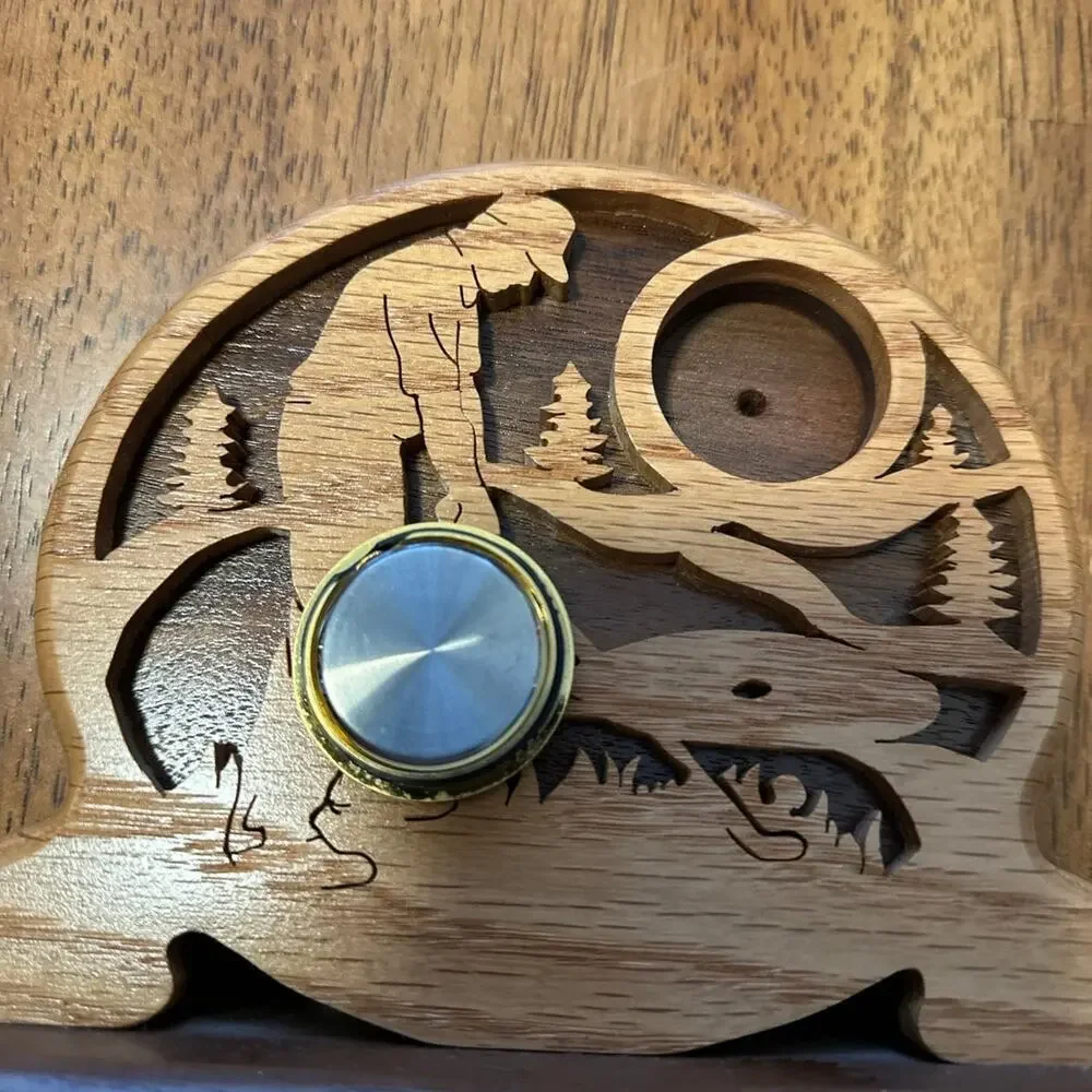 Handmade wooden golf